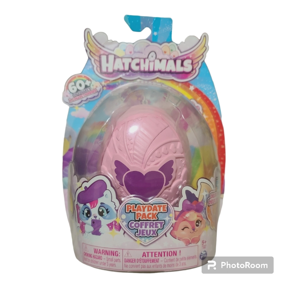 HATCHIMALS CollEGGtibles, Playdate Pack with Egg Playset, brand new